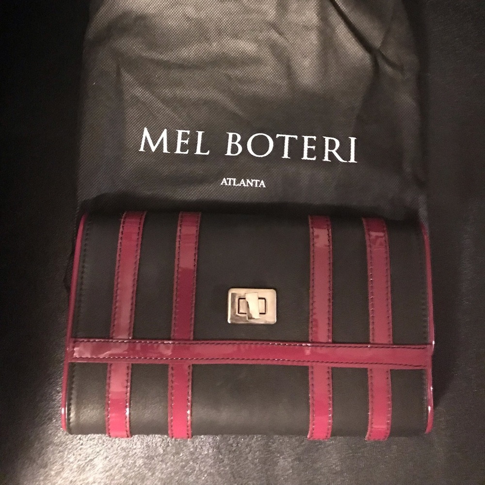 Mel Boteri Leather Clutch